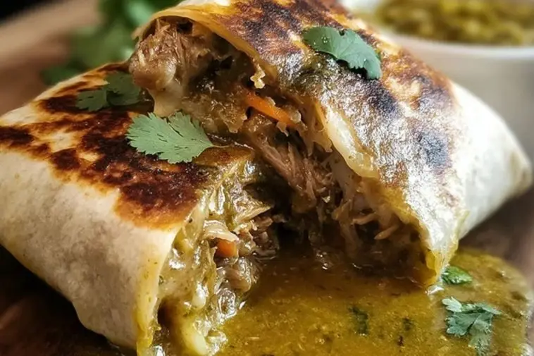 Chili Verde Hatch Burritos