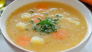Creamy Potato Carrot Soup