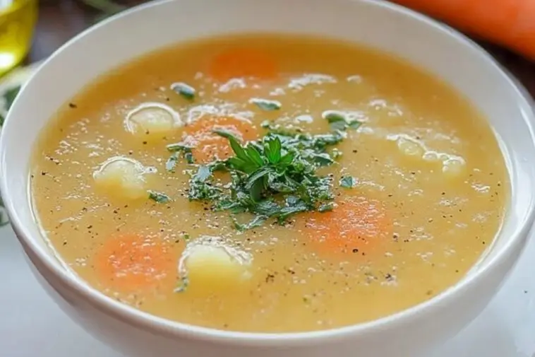 Creamy Potato Carrot Soup