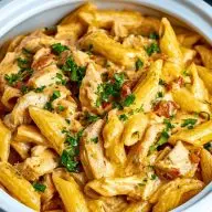 Crock Pot Cajun Chicken Pasta