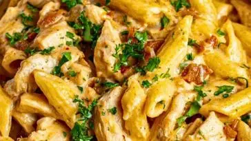 Crock Pot Cajun Chicken Pasta