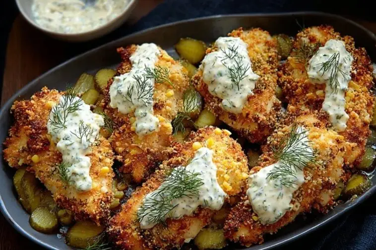 Dill Pickle Parmesan Chicken