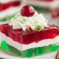 Easy Layered Christmas Jello