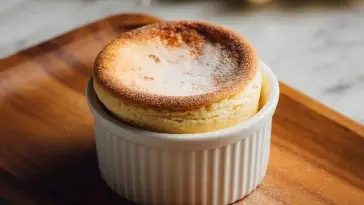 Eggnog Soufflé With Holiday Spices