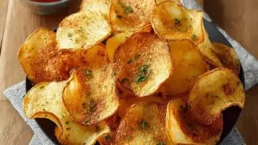 Homemade Air Fryer Potato Chips