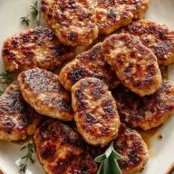 Homemade Maple Chicken Breakfast Sausage