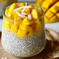 Mango Coconut Chia Pudding