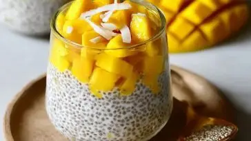 Mango Coconut Chia Pudding