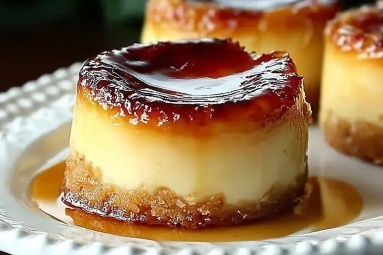 Mini Crème Brûlée Cheesecake
