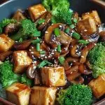 Mushroom and Tofu Stir-Fry