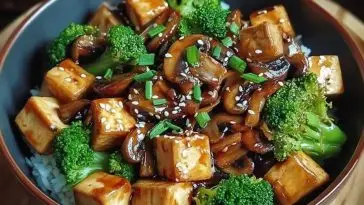 Mushroom and Tofu Stir-Fry