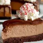 Peppermint Mocha Cheesecake