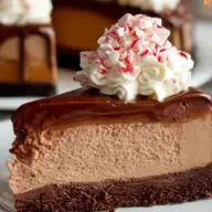 Peppermint Mocha Cheesecake