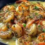 Shrimp with Garlic and Coconut Milk