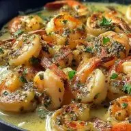 Shrimp with Garlic and Coconut Milk