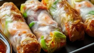 Taste Air Fryer Rice Paper Noodle Rolls
