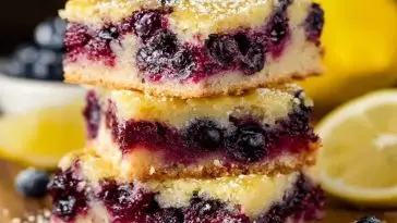 Lemon Blueberry Bars
