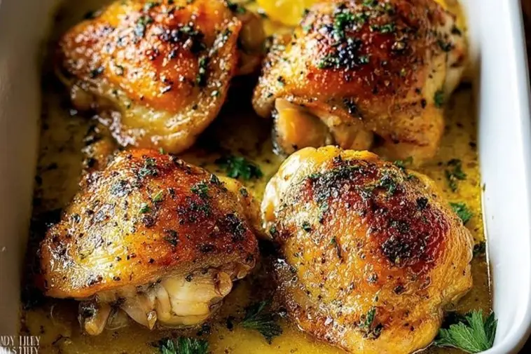 Quick 30 Minute Oven Boneless Skinless Chicken Thighs