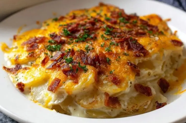 Cheesy Potatoes Au Gratin