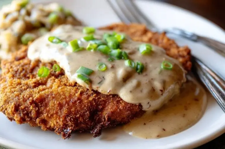 Chicken Fried Steak with Creamy Gravy