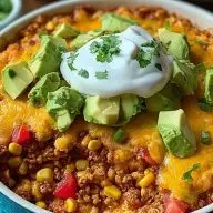 Cozy Pioneer Woman Taco Casserole