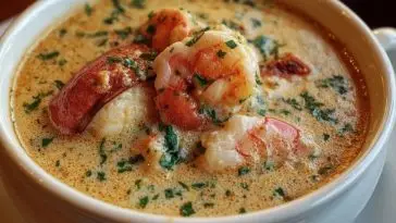 Crab and Shrimp Seafood Bisque