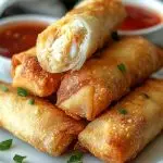 Crab Rangoon Egg Rolls