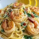 Creamy Garlic Shrimp Pasta