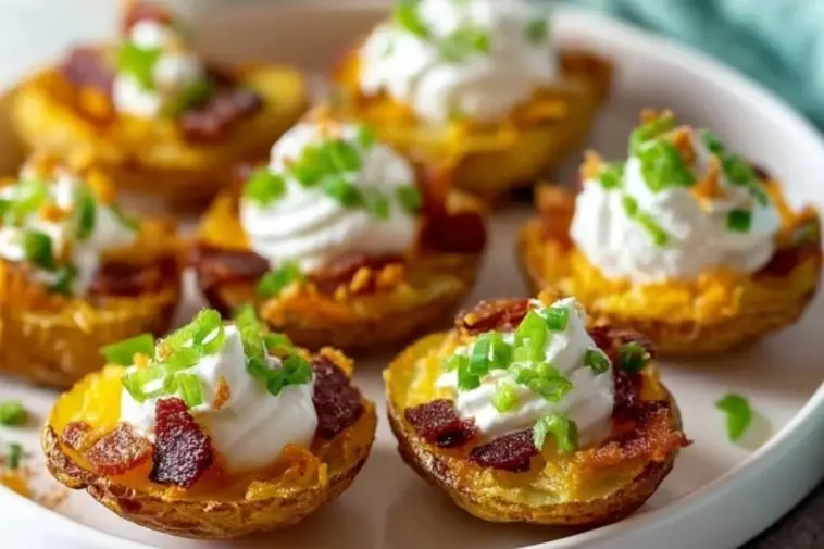 Crunchy Mini Potato Skins