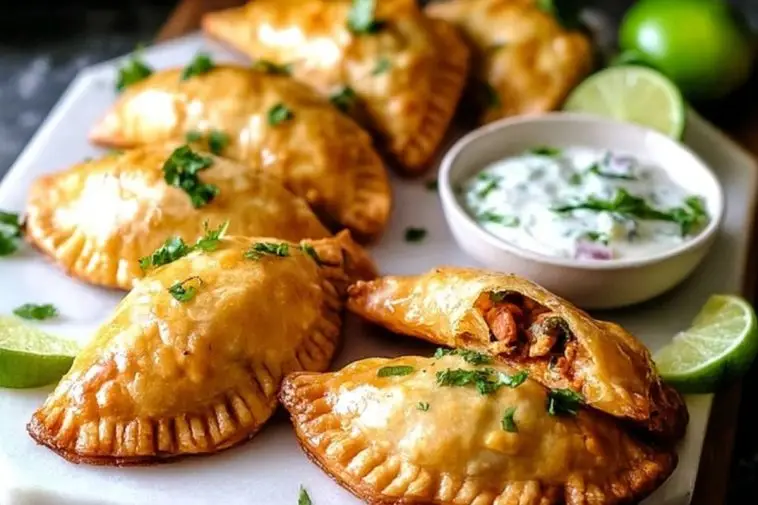 Easy Chipotle Chicken Empanadas