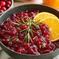 Homemade Cranberry Orange Sauce