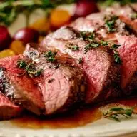 Juiciest Top Round Roast