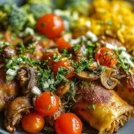 Leftover Chicken Dinner