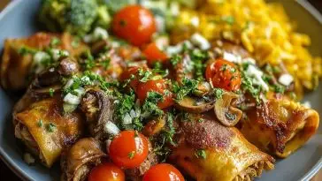 Leftover Chicken Dinner