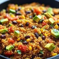 One Pan Mexican Quinoa